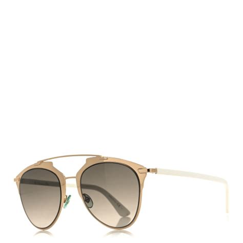 CHRISTIAN DIOR Reflected Sunglasses White .